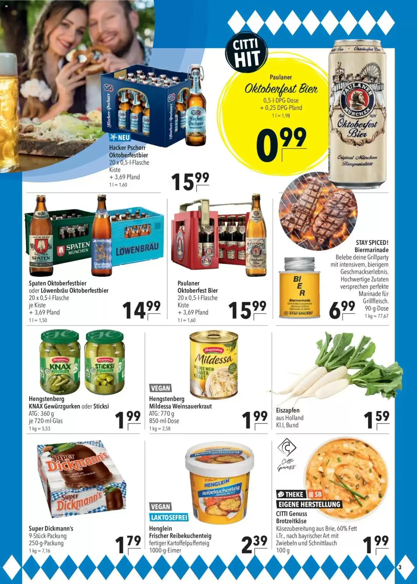 CITTI Markt Prospekt (ab 16.09.2026) zum Blättern - Seite 3