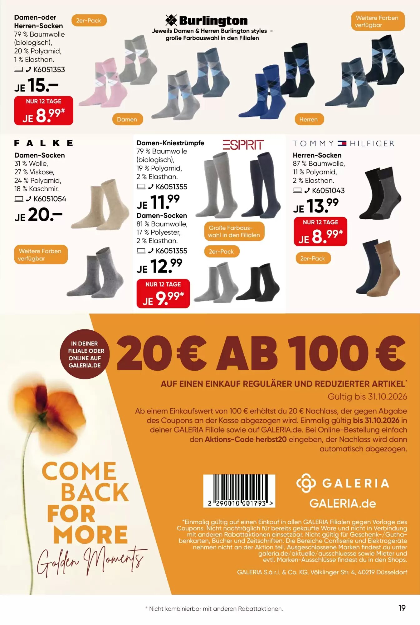 Galeria Prospekt (ab 16.09.2026) zum Blättern - Seite 19