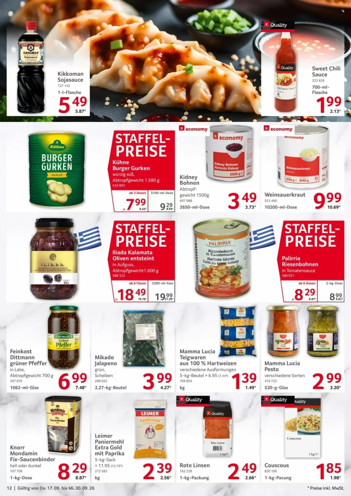 Selgros Prospekt (ab 17.09.2026) zum Blättern - Seite 12