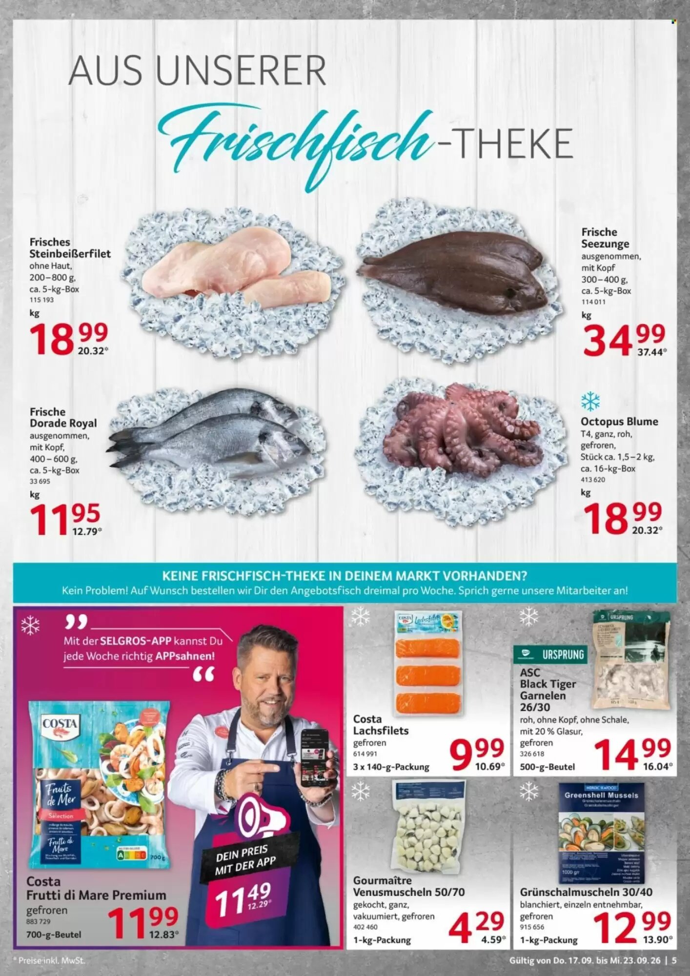 Selgros Prospekt (ab 17.09.2026) zum Blättern - Seite 5