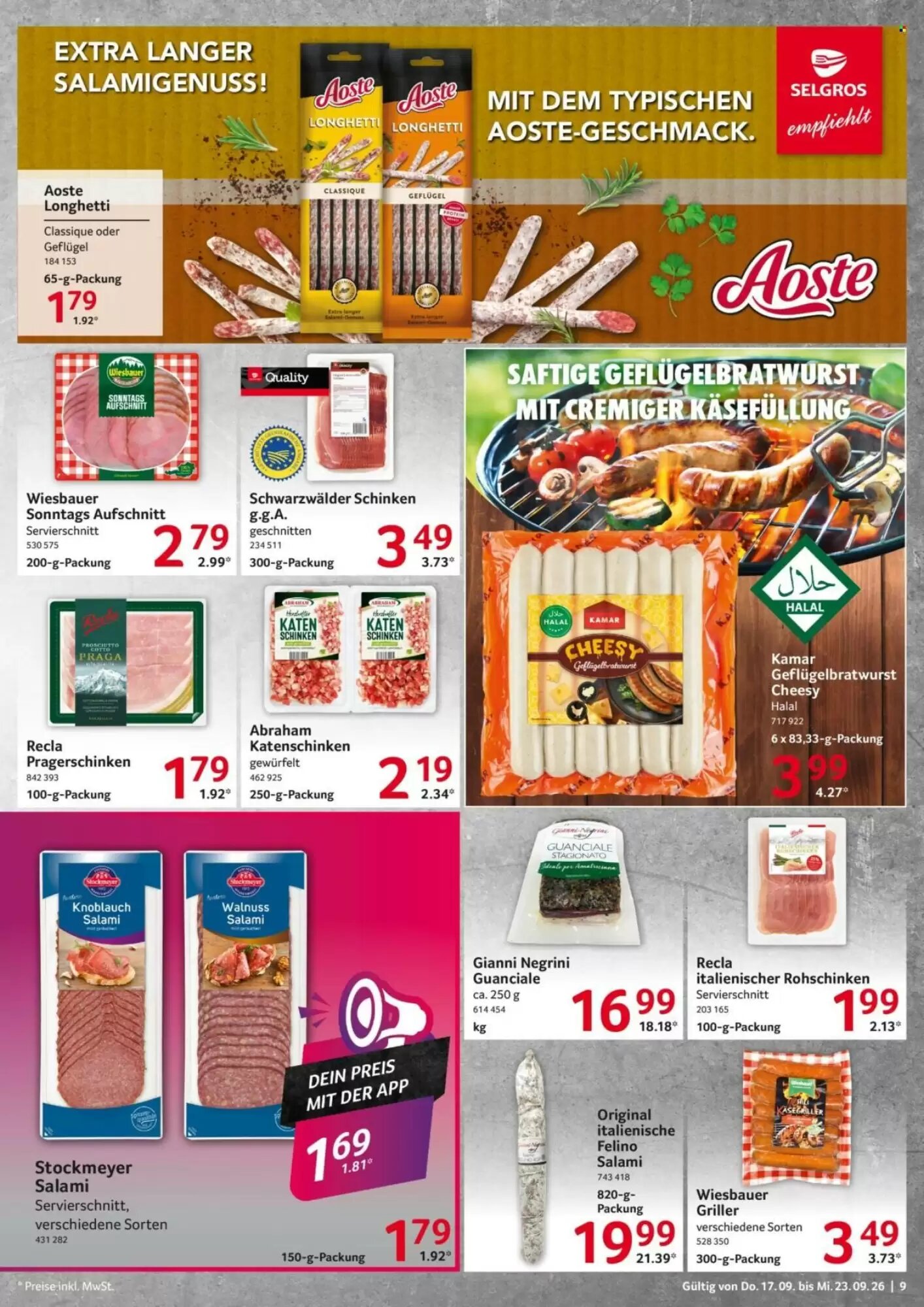 Selgros Prospekt (ab 17.09.2026) zum Blättern - Seite 9