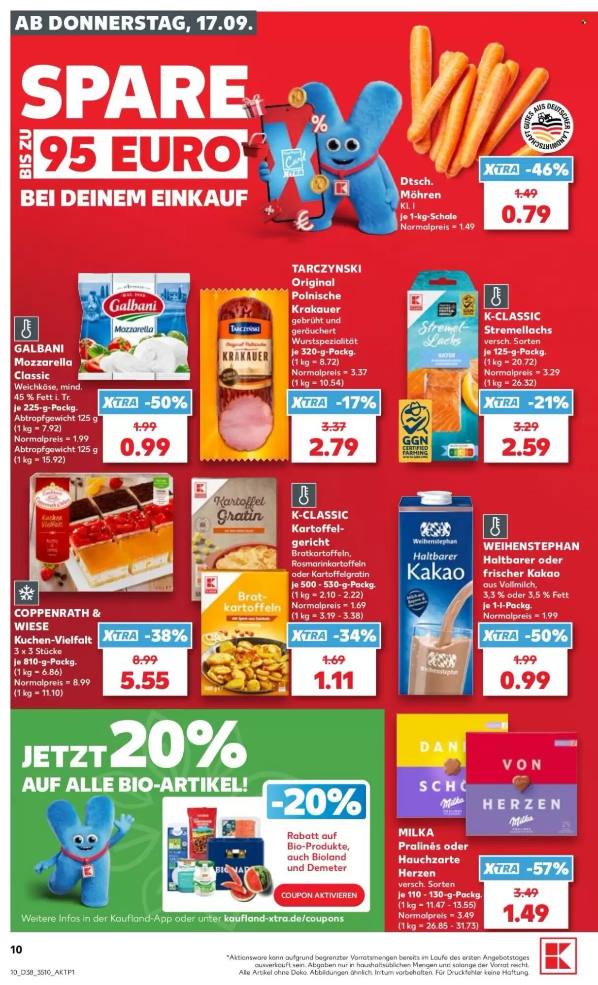 Kaufland Prospekt (ab 17.09.2026) zum Blättern - Seite 10
