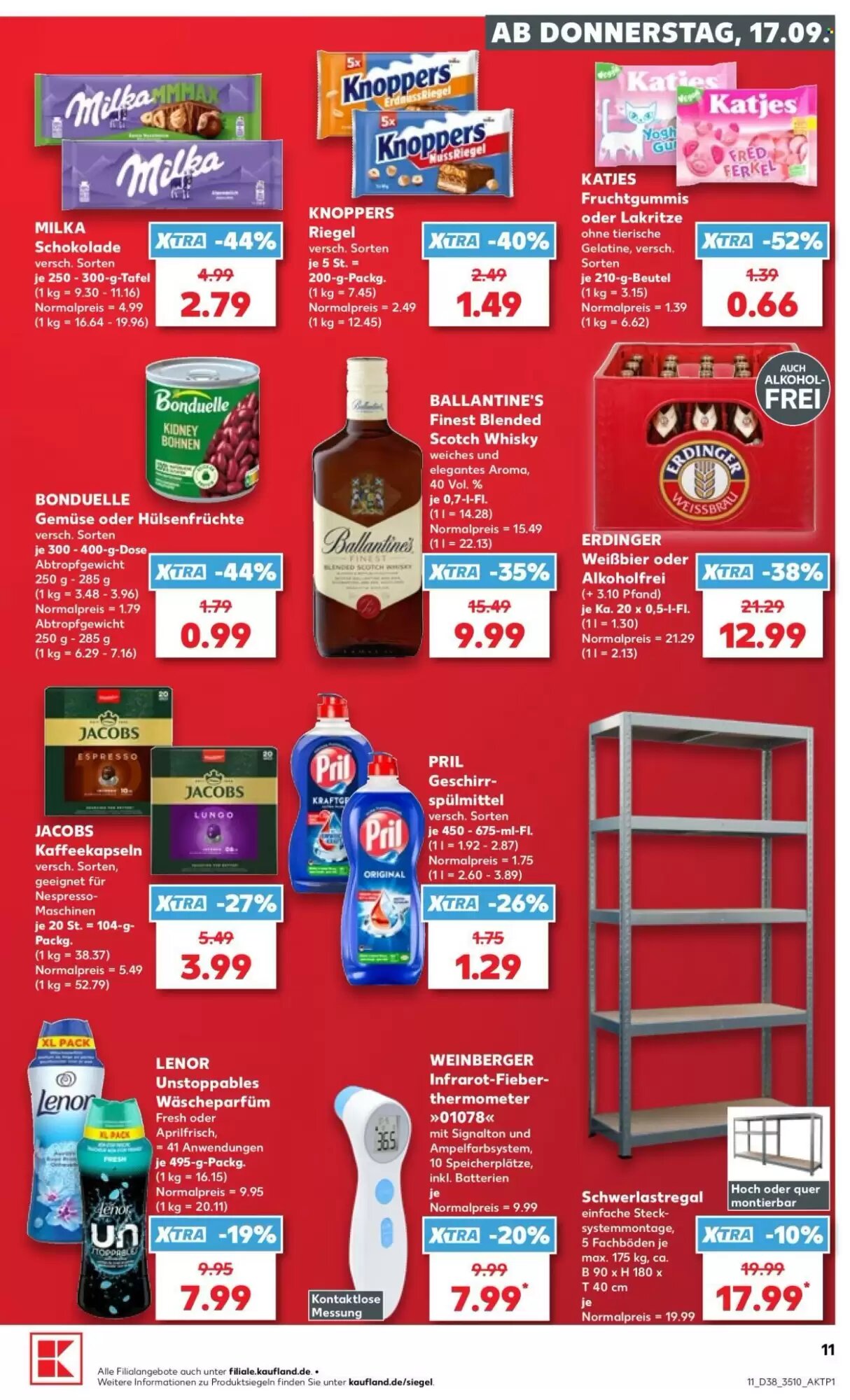 Kaufland Prospekt (ab 17.09.2026) zum Blättern - Seite 11
