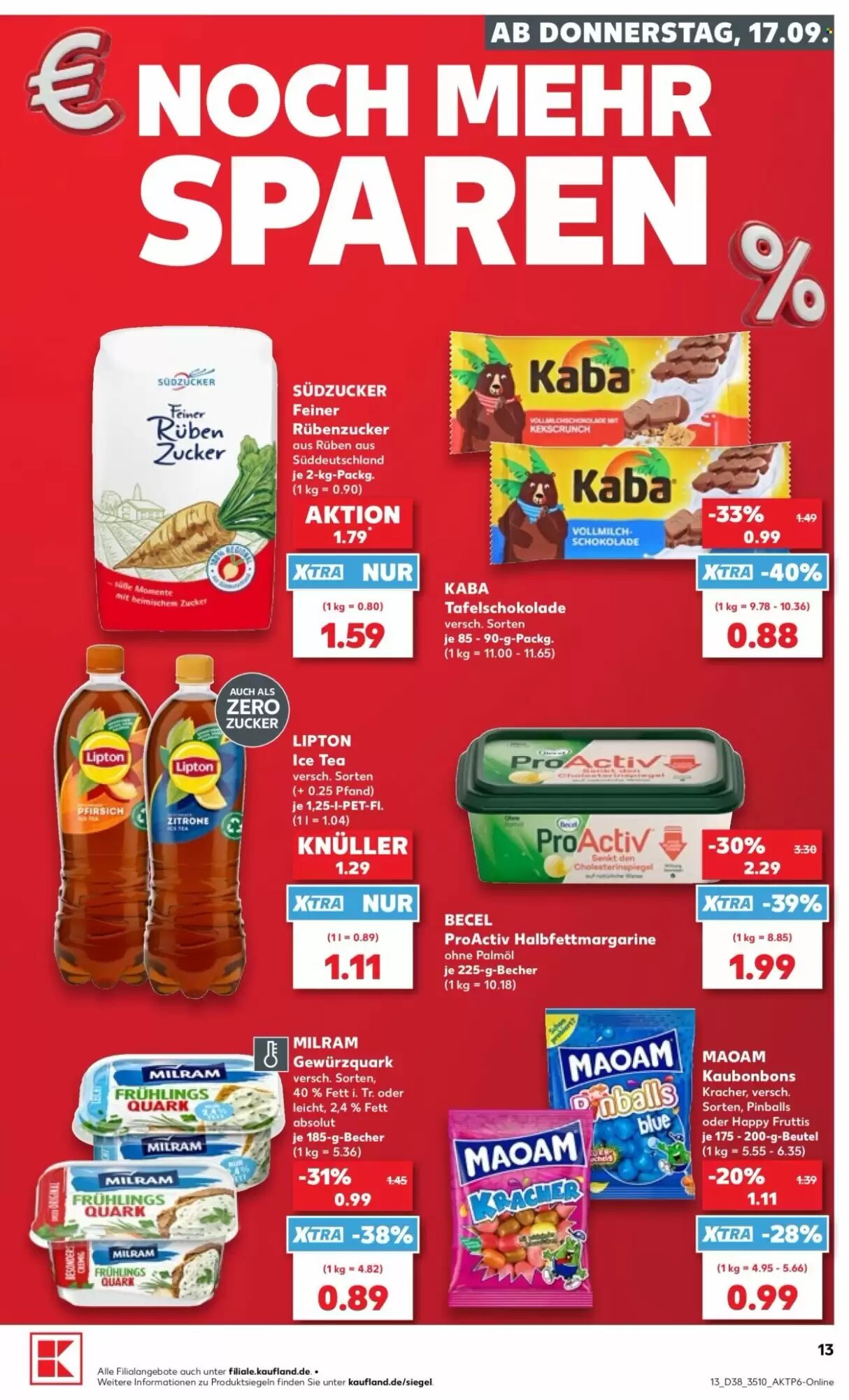 Kaufland Prospekt (ab 17.09.2026) zum Blättern - Seite 13