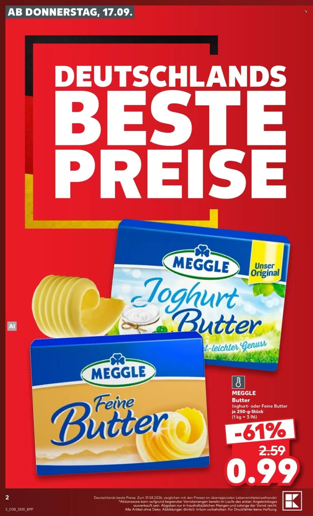 Kaufland Prospekt (ab 17.09.2026) zum Blättern - Seite 2