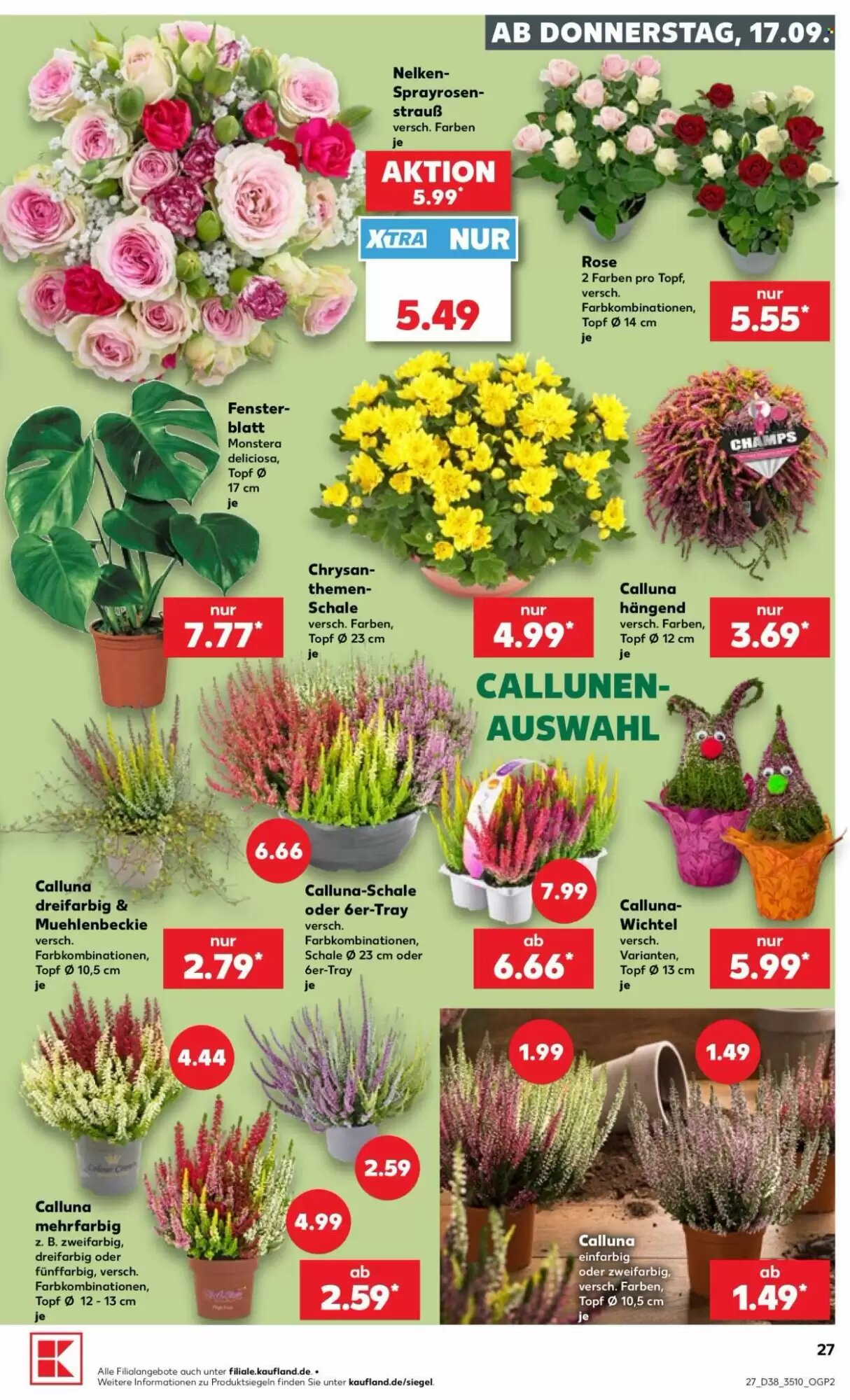 Kaufland Prospekt (ab 17.09.2026) zum Blättern - Seite 27