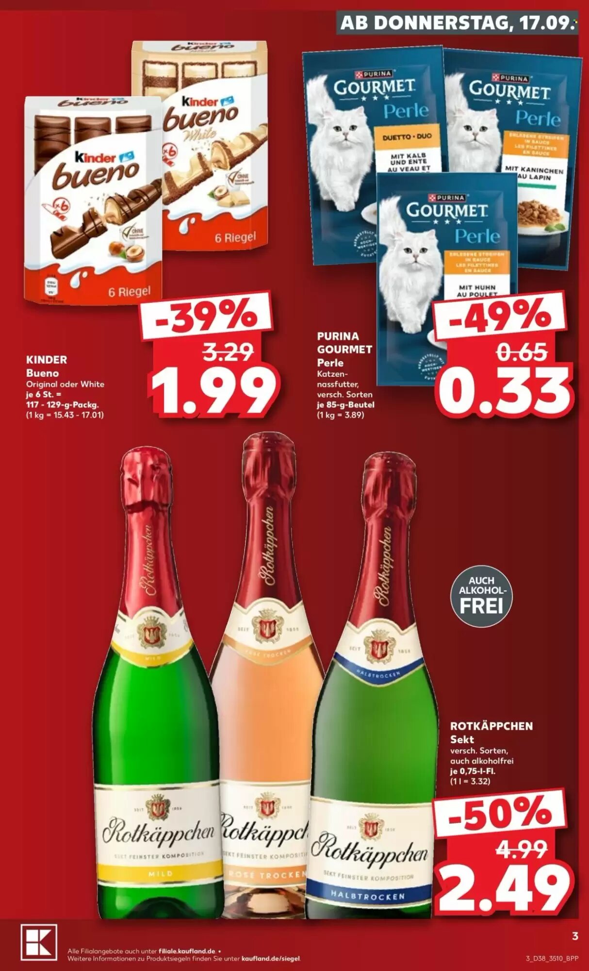 Kaufland Prospekt (ab 17.09.2026) zum Blättern - Seite 3