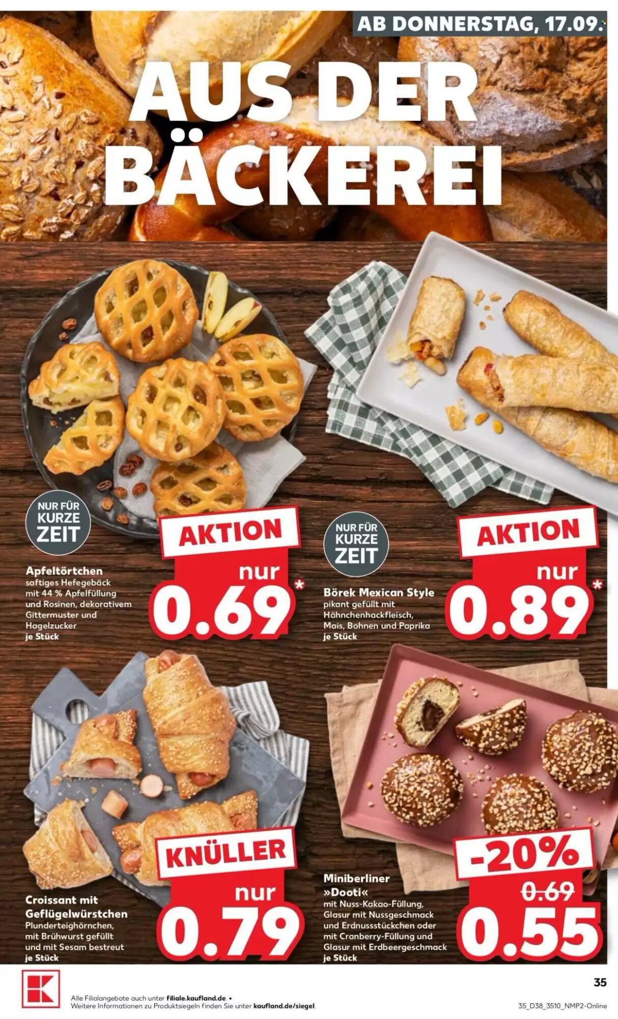 Kaufland Prospekt (ab 17.09.2026) zum Blättern - Seite 35