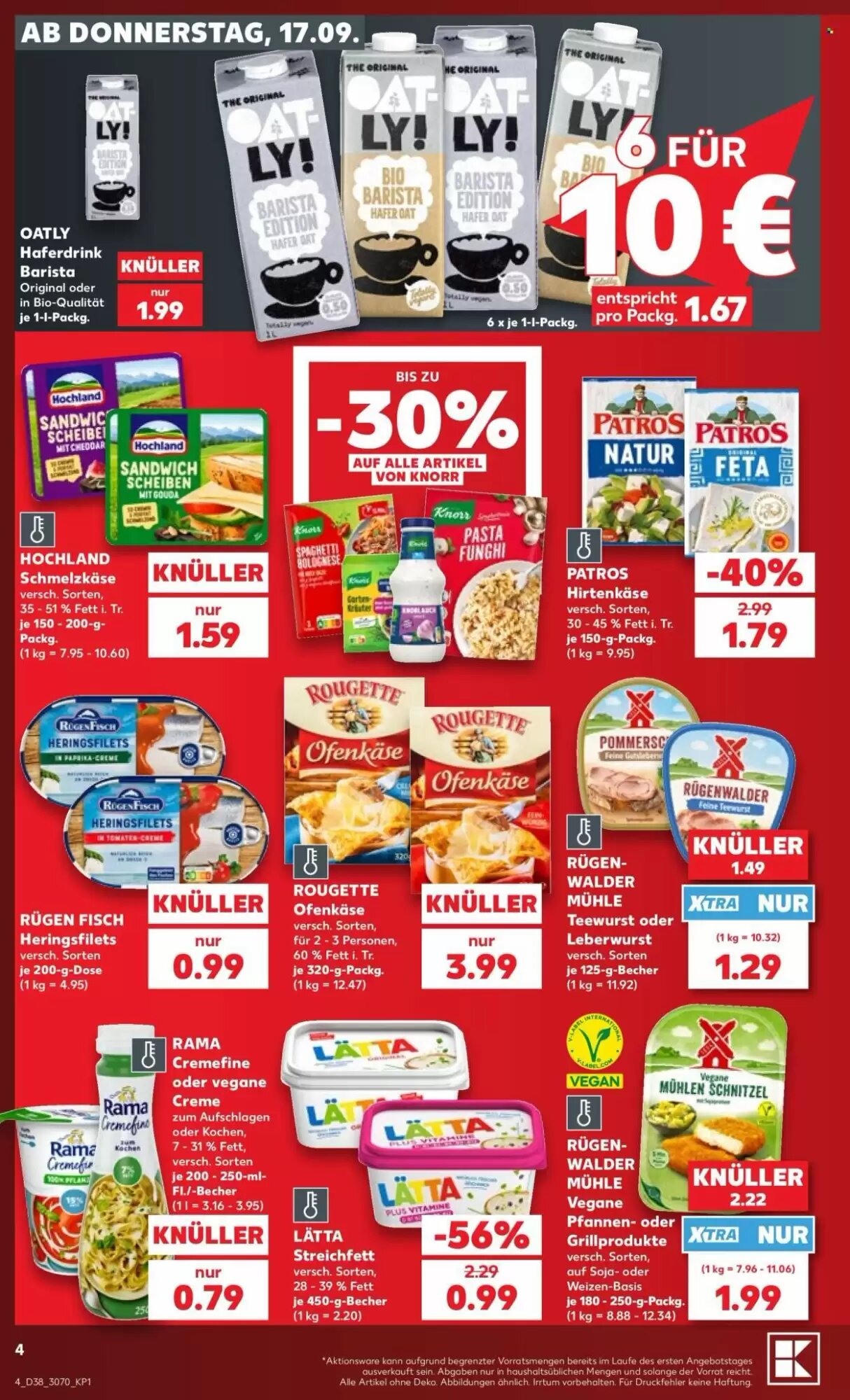 Kaufland Prospekt (ab 17.09.2026) zum Blättern - Seite 4