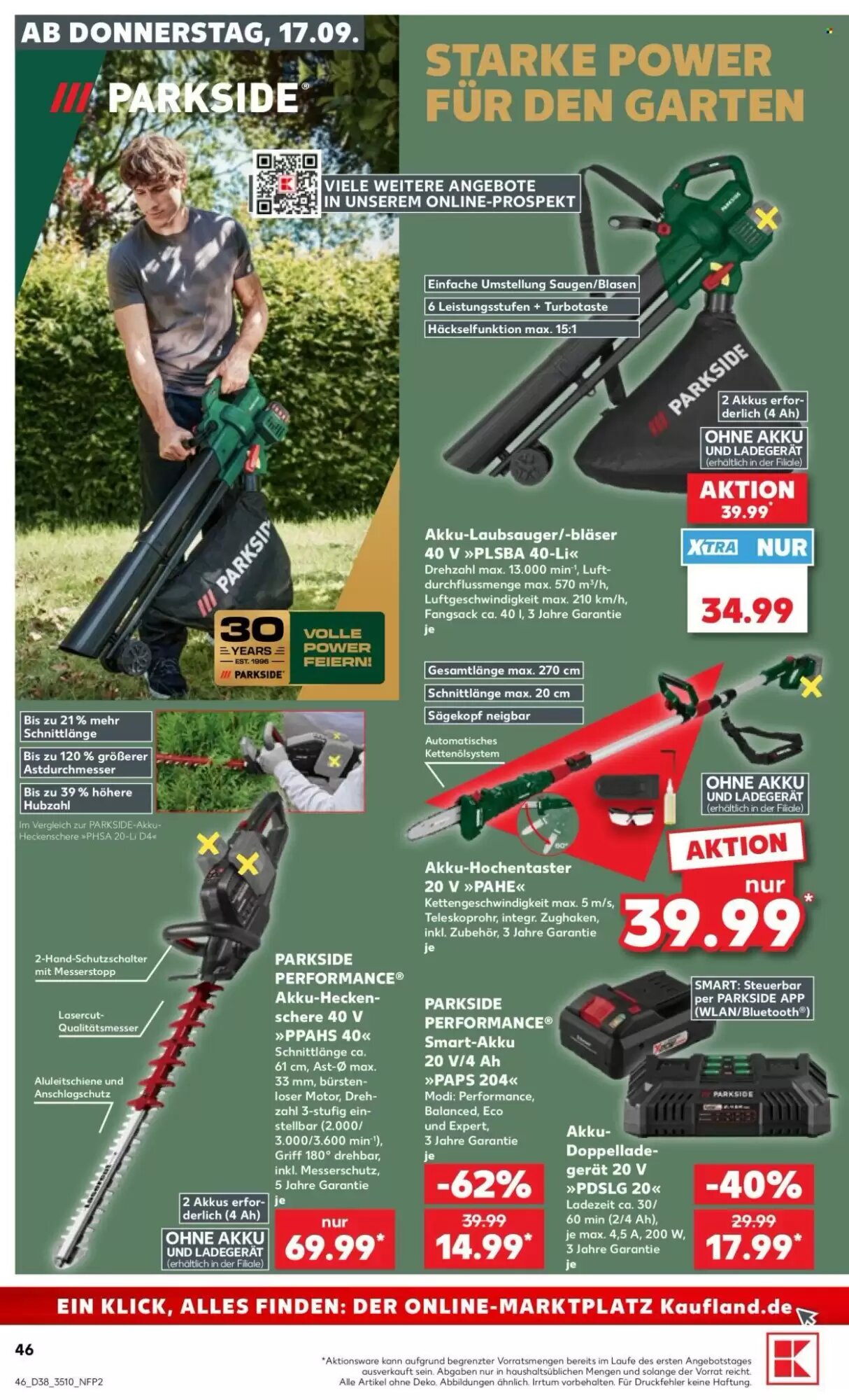 Kaufland Prospekt (ab 17.09.2026) zum Blättern - Seite 46