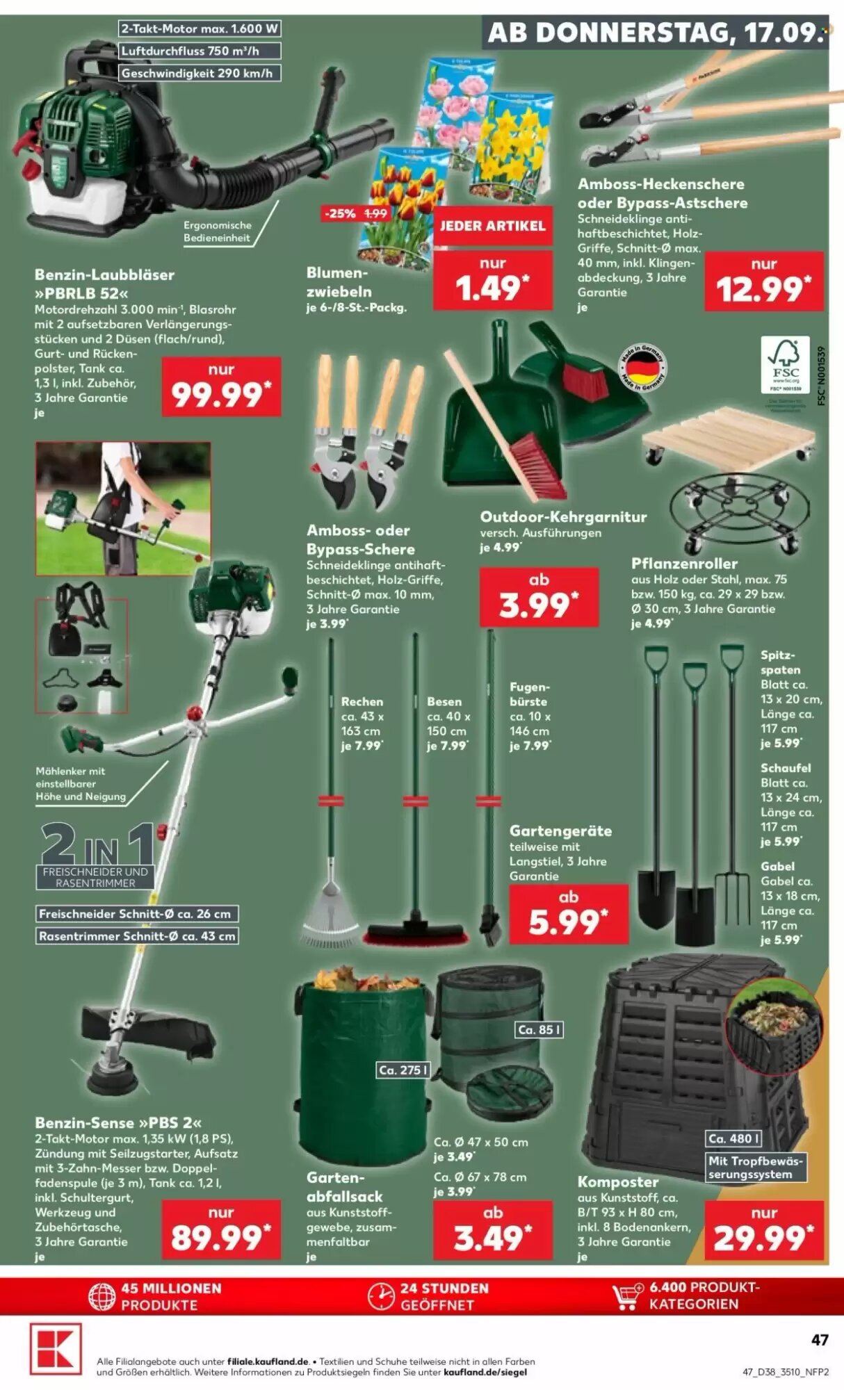 Kaufland Prospekt (ab 17.09.2026) zum Blättern - Seite 47