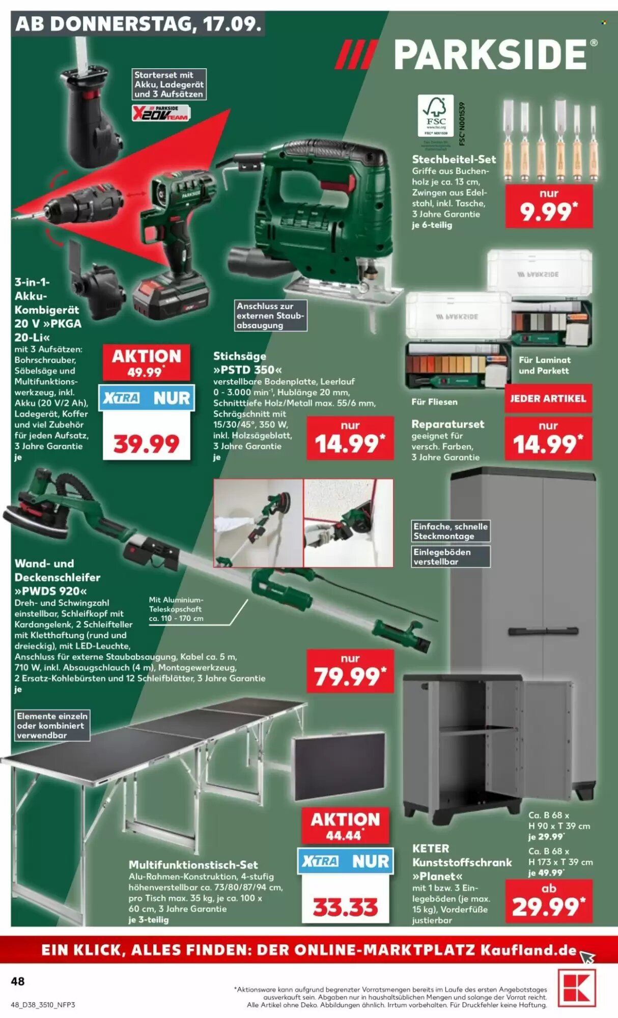 Kaufland Prospekt (ab 17.09.2026) zum Blättern - Seite 48