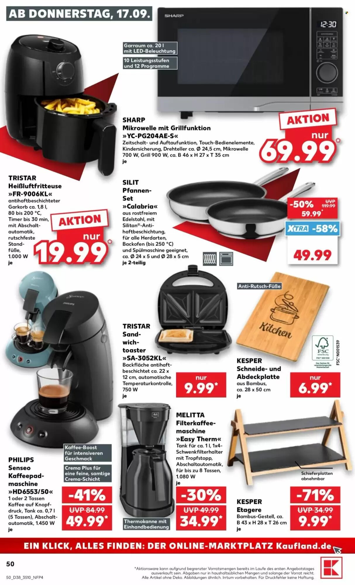 Kaufland Prospekt (ab 17.09.2026) zum Blättern - Seite 50