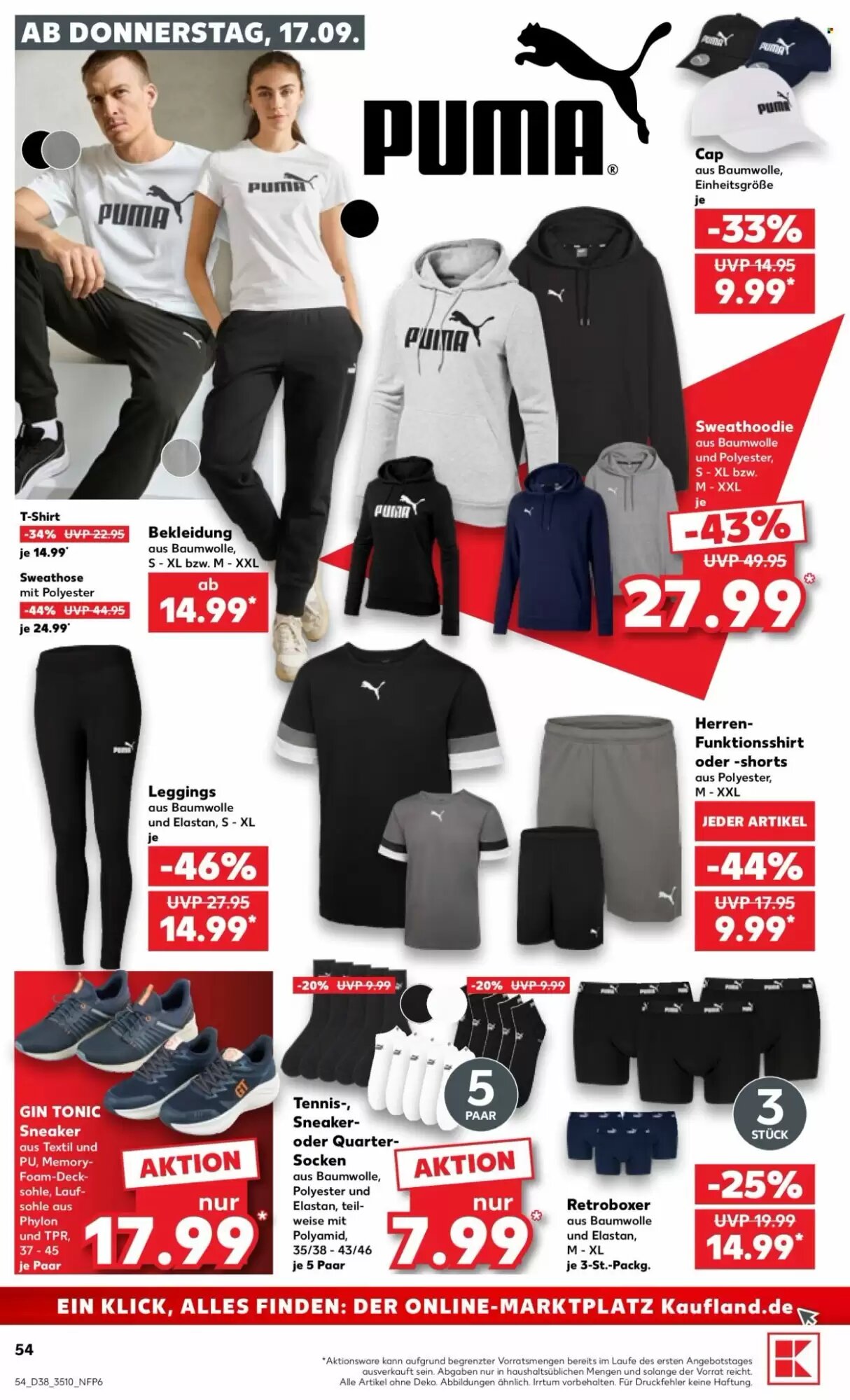 Kaufland Prospekt (ab 17.09.2026) zum Blättern - Seite 54