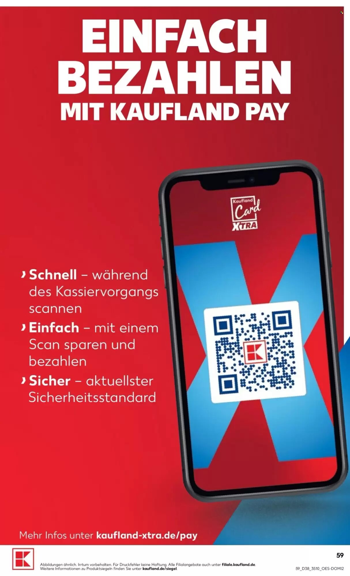 Kaufland Prospekt (ab 17.09.2026) zum Blättern - Seite 59