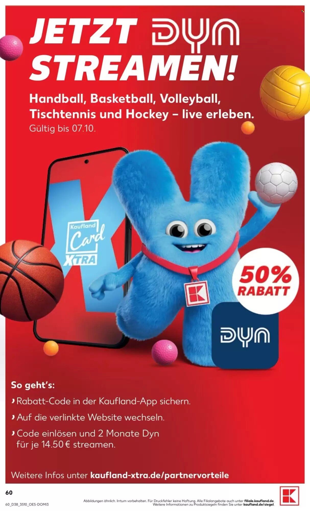 Kaufland Prospekt (ab 17.09.2026) zum Blättern - Seite 60