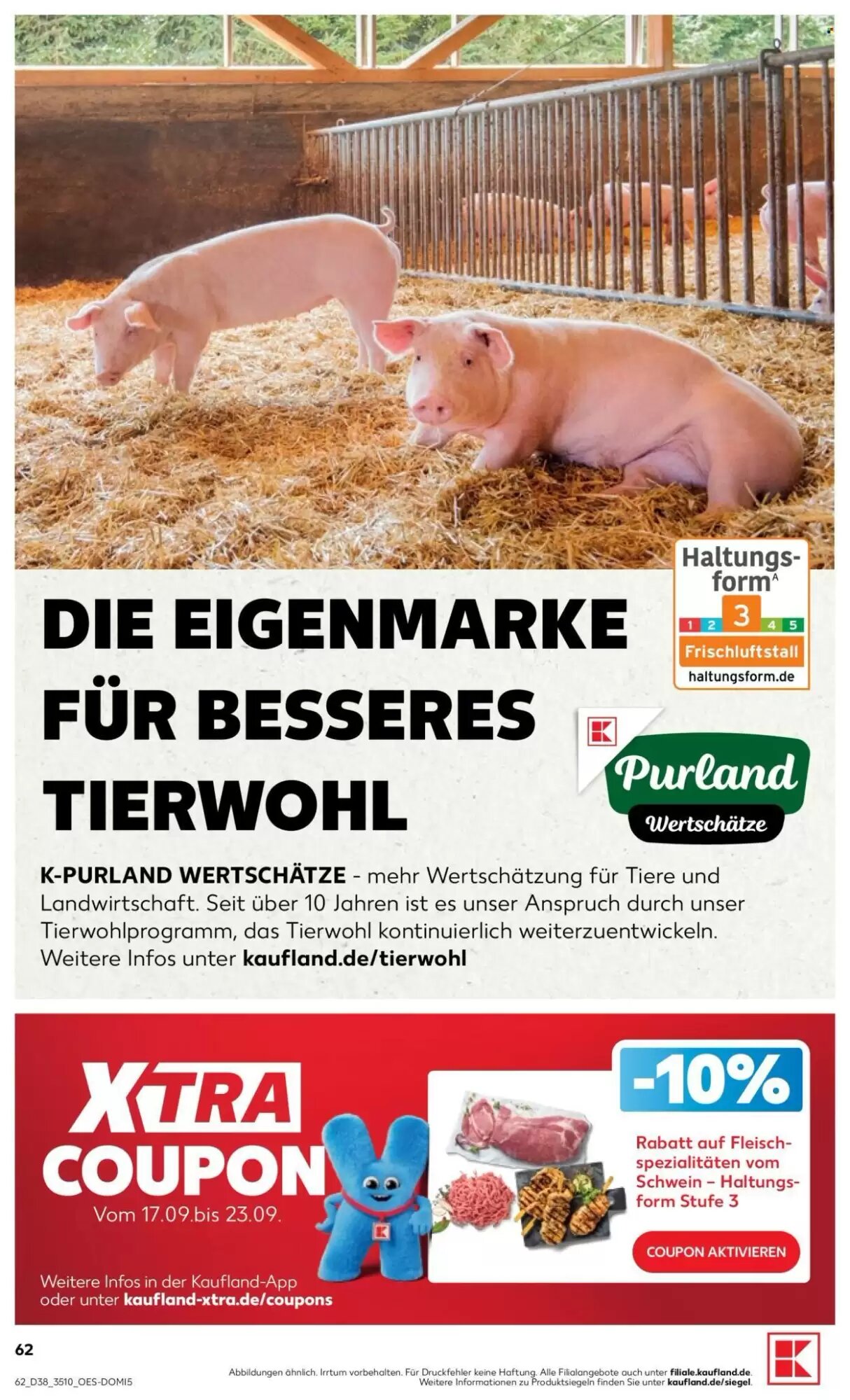 Kaufland Prospekt (ab 17.09.2026) zum Blättern - Seite 62