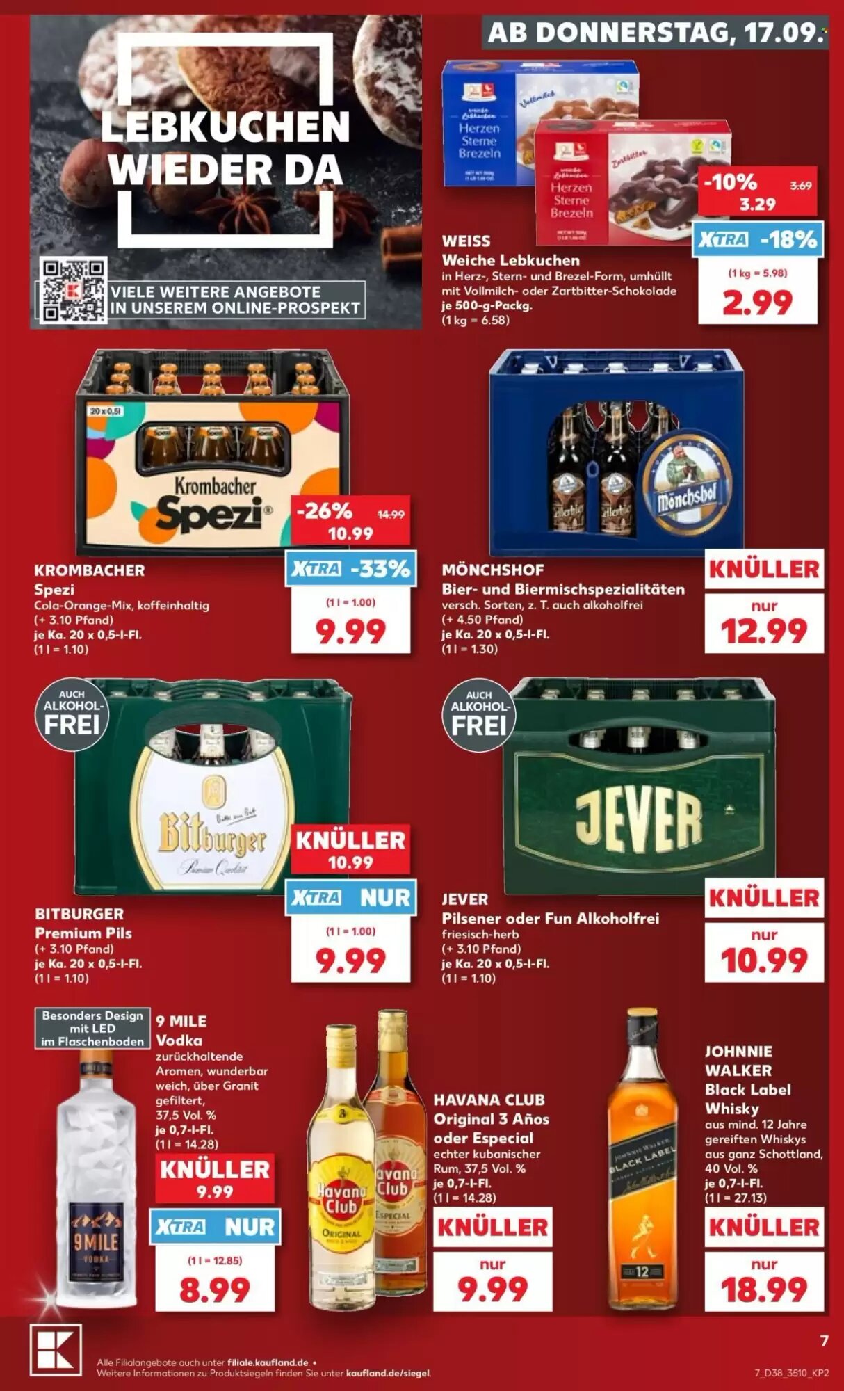 Kaufland Prospekt (ab 17.09.2026) zum Blättern - Seite 7