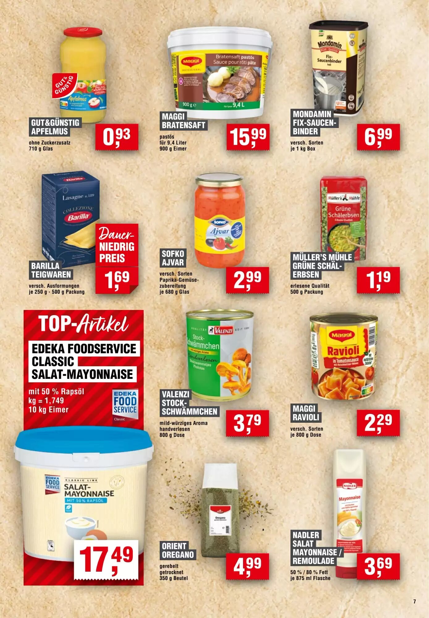 EDEKA Foodservice Prospekt (ab 17.09.2026) zum Blättern - Seite 7