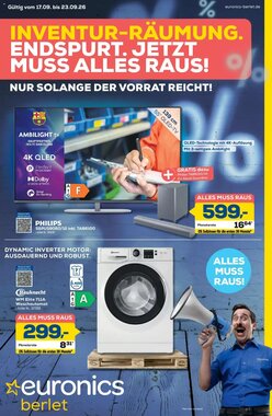 Euronics Prospekt (ab 17.09.2026) zum Blättern