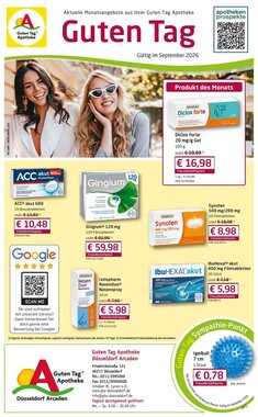 Guten Tag Apotheke Prospekt (ab 17.09.2026) zum Blättern