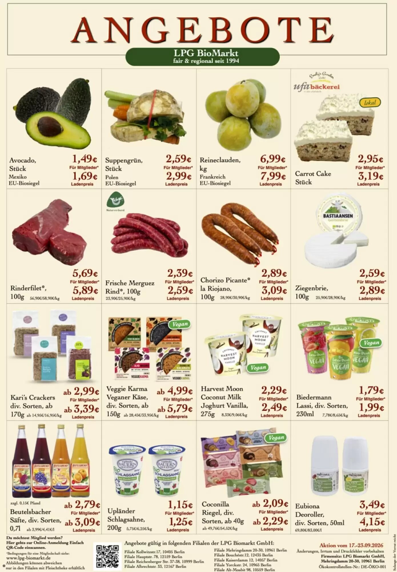 LPG Biomarkt Prospekt (ab 17.09.2026) zum Blättern - Seite 2