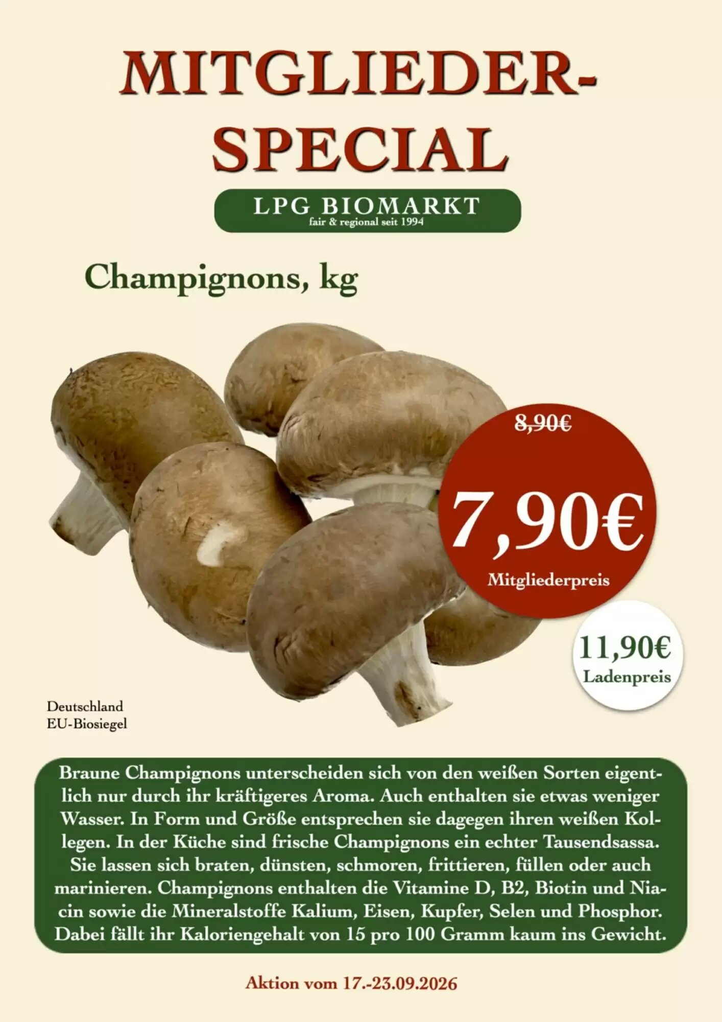 LPG Biomarkt Prospekt (ab 17.09.2026) zum Blättern - Seite 5