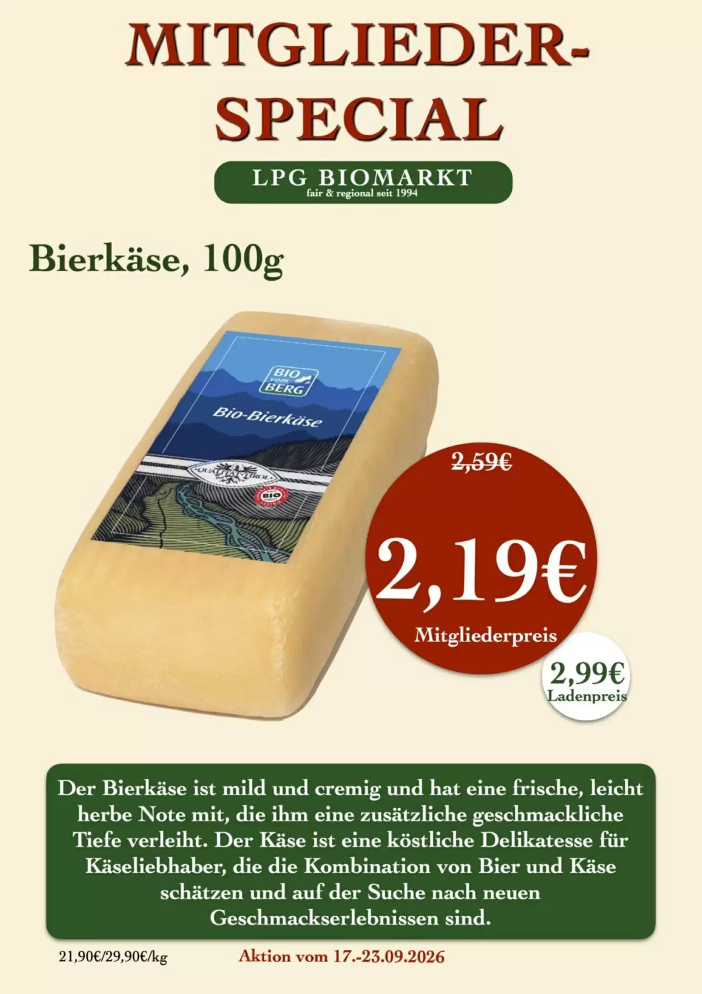 LPG Biomarkt Prospekt (ab 17.09.2026) zum Blättern - Seite 8