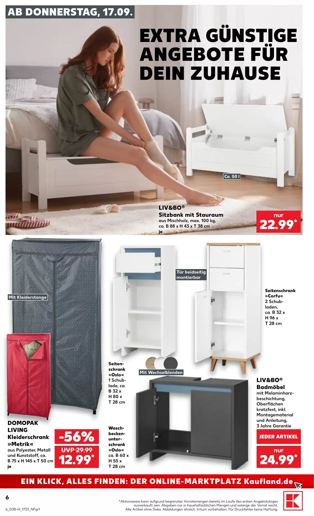 Kaufland Prospekt (ab 17.09.2026) zum Blättern - Seite 6
