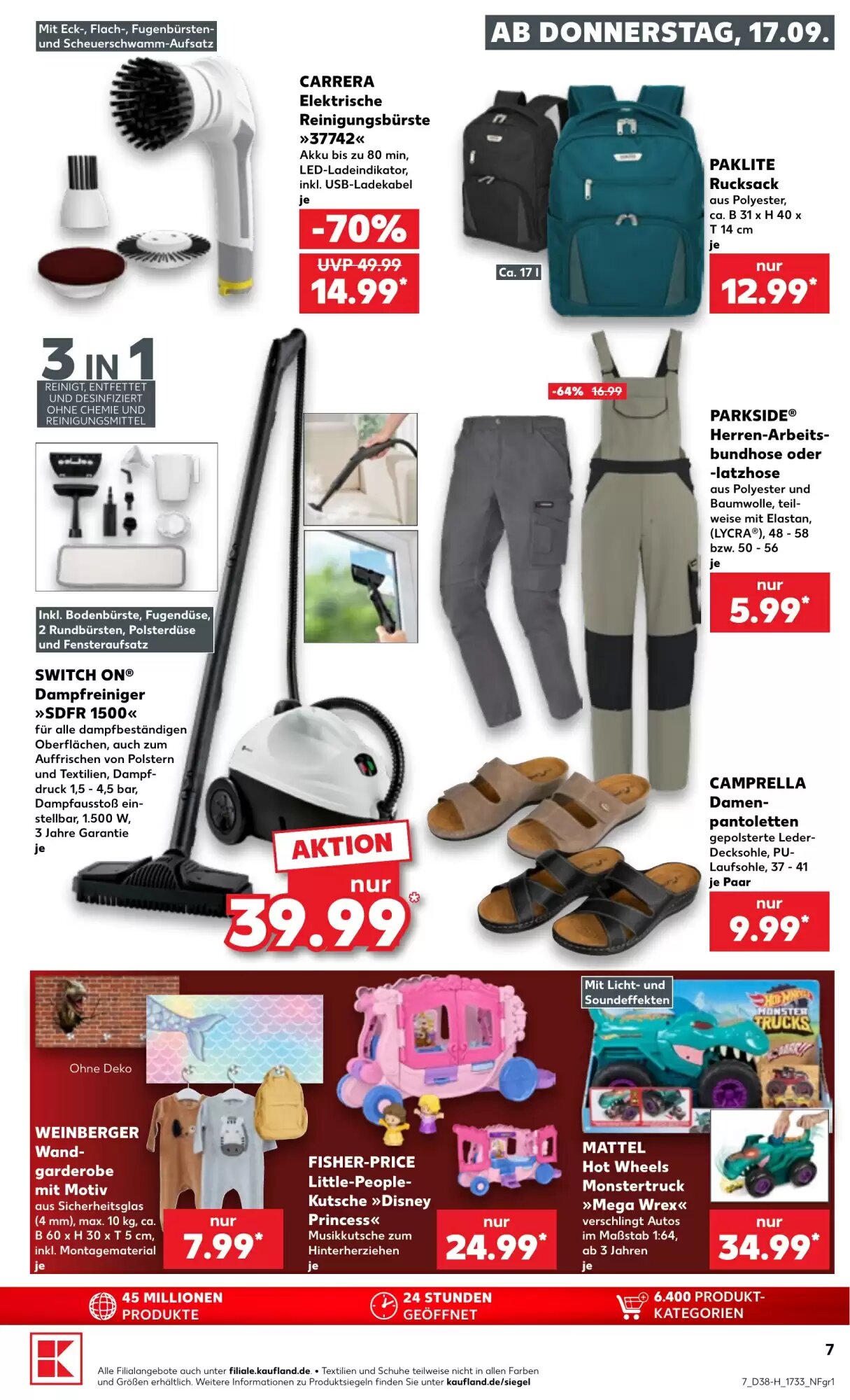 Kaufland Prospekt (ab 17.09.2026) zum Blättern - Seite 7