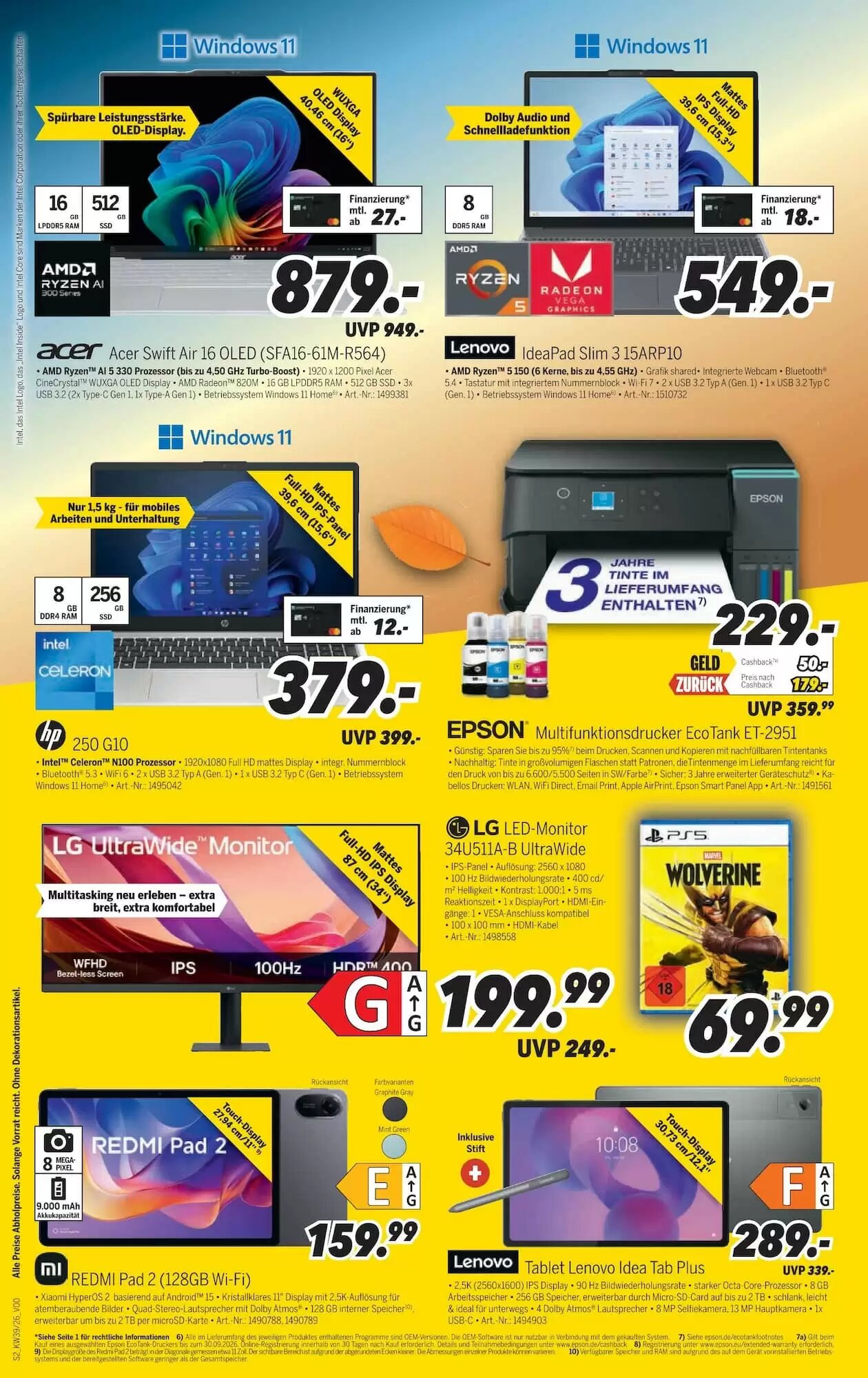MEDIMAX Prospekt (ab 18.09.2026) zum Blättern - Seite 2