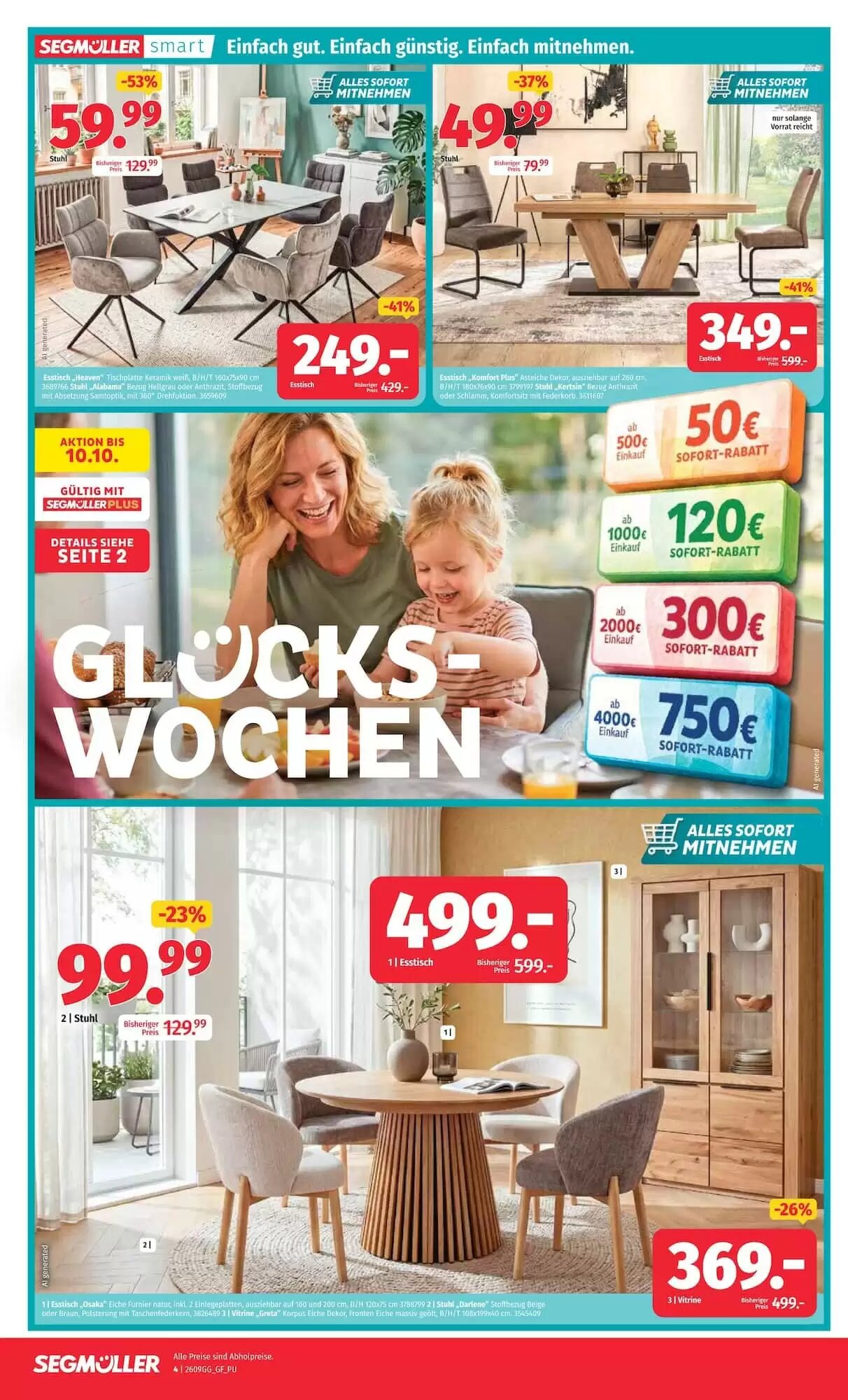 Segmüller Prospekt (ab 18.09.2026) zum Blättern - Seite 6