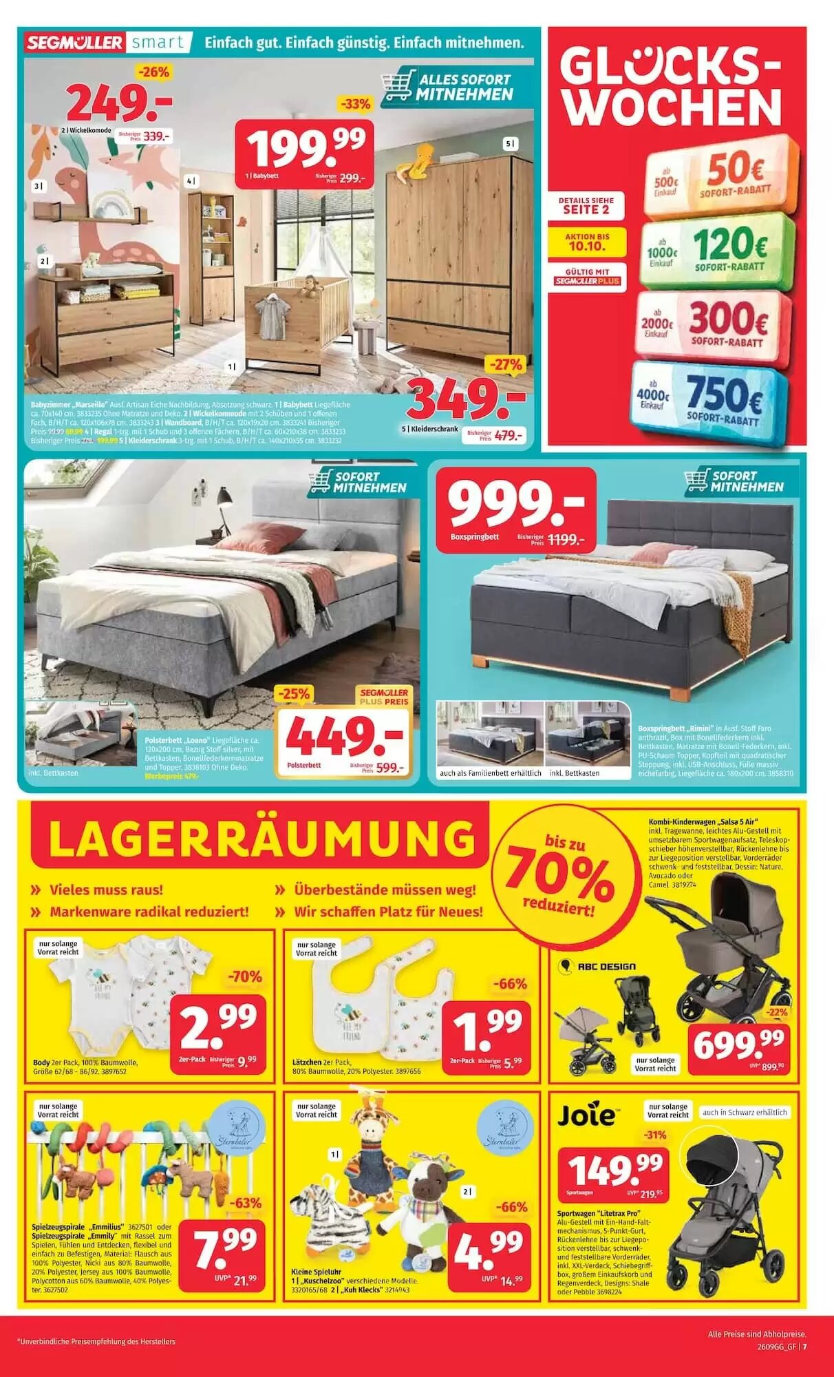 Segmüller Prospekt (ab 18.09.2026) zum Blättern - Seite 9