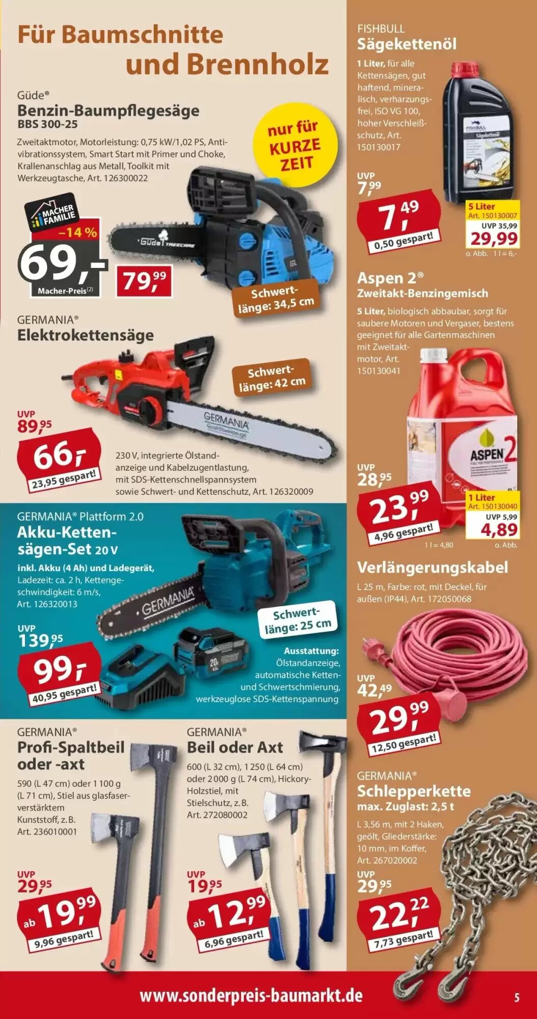 Sonderpreis Baumarkt Prospekt (ab 18.09.2026) zum Blättern - Seite 5