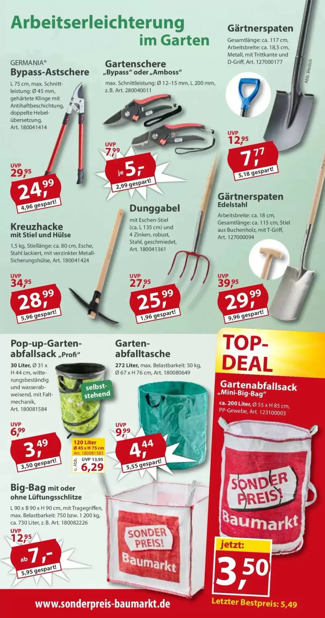 Sonderpreis Baumarkt Prospekt (ab 18.09.2026) zum Blättern - Seite 7