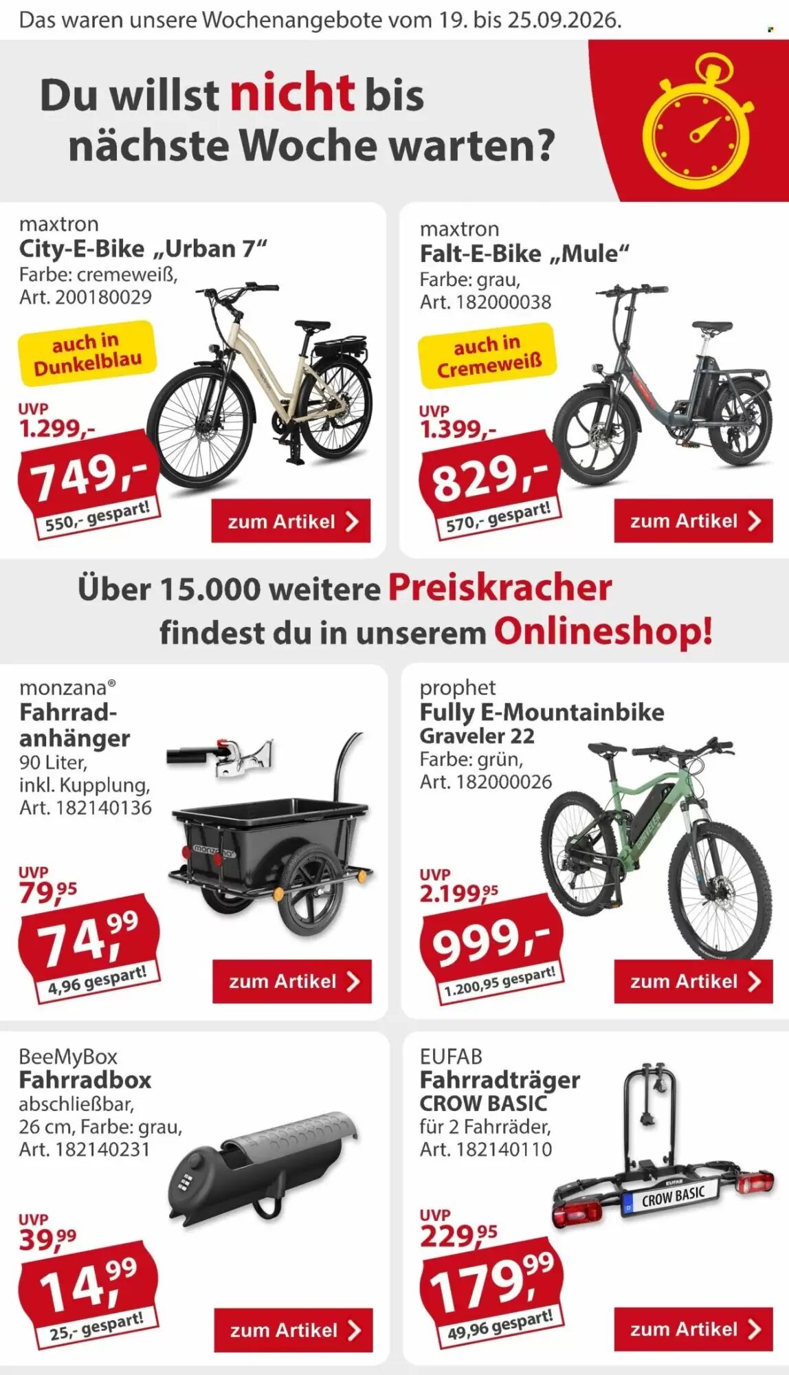 Sonderpreis Baumarkt Prospekt (ab 19.09.2026) zum Blättern - Seite 2