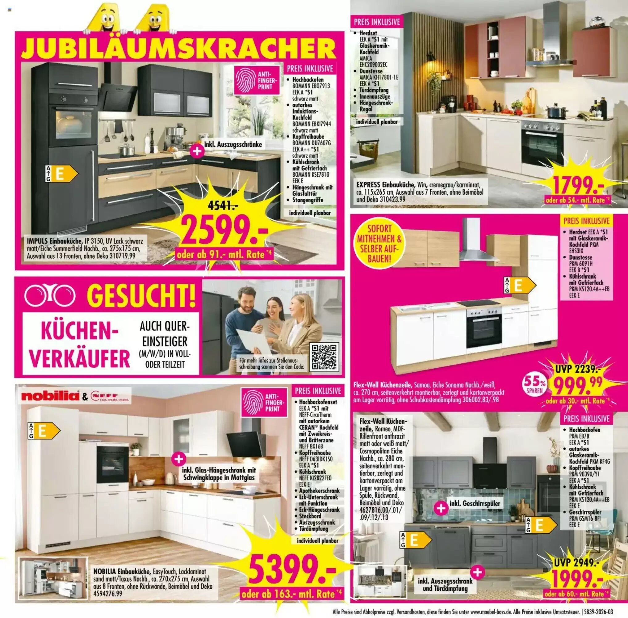 Möbel Boss Prospekt (ab 19.09.2026) zum Blättern - Seite 3
