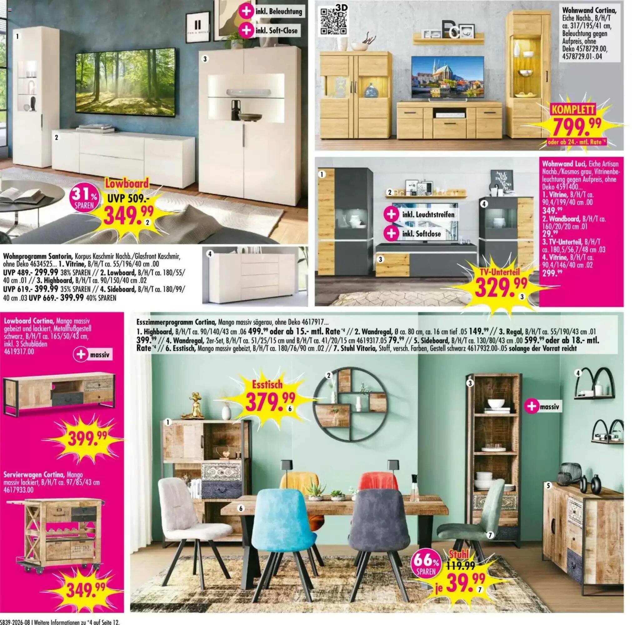 Möbel Boss Prospekt (ab 19.09.2026) zum Blättern - Seite 8