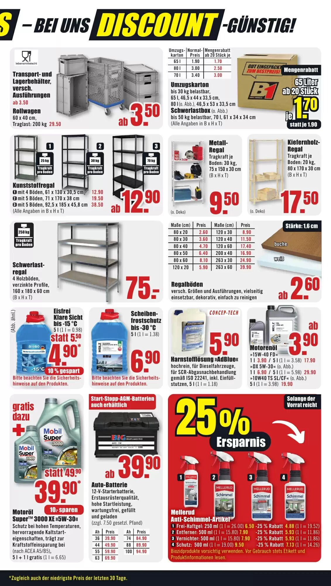 B1 Discount Baumarkt Prospekt (ab 19.09.2026) zum Blättern - Seite 5