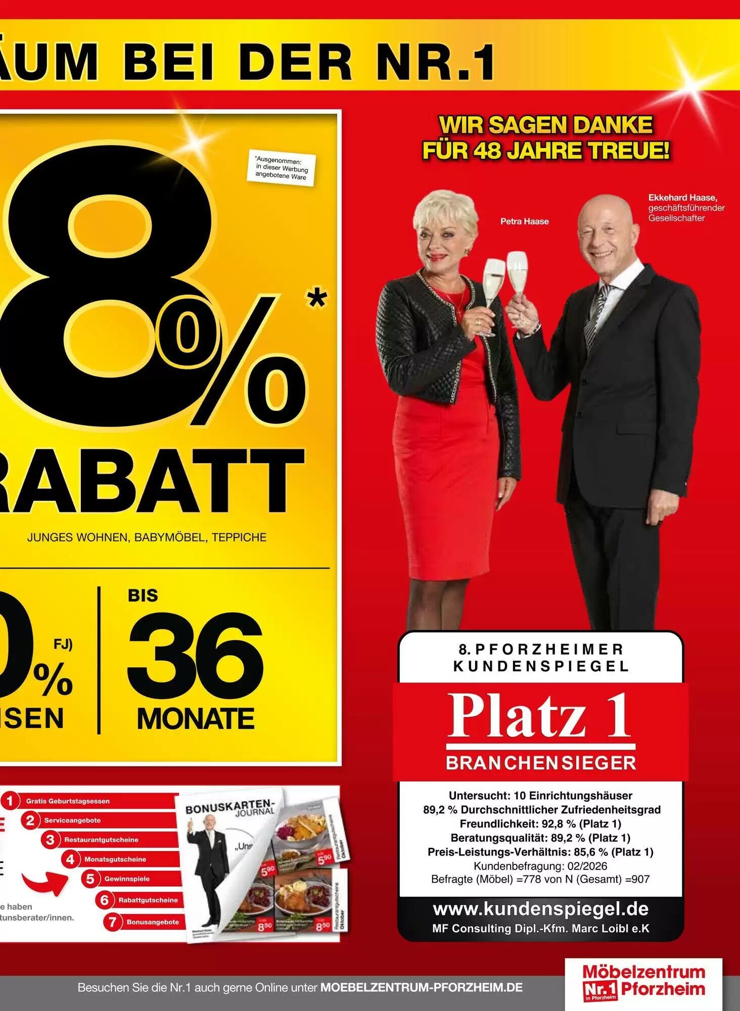 Möbelzentrum Pforzheim Prospekt (ab 19.09.2026) zum Blättern - Seite 3