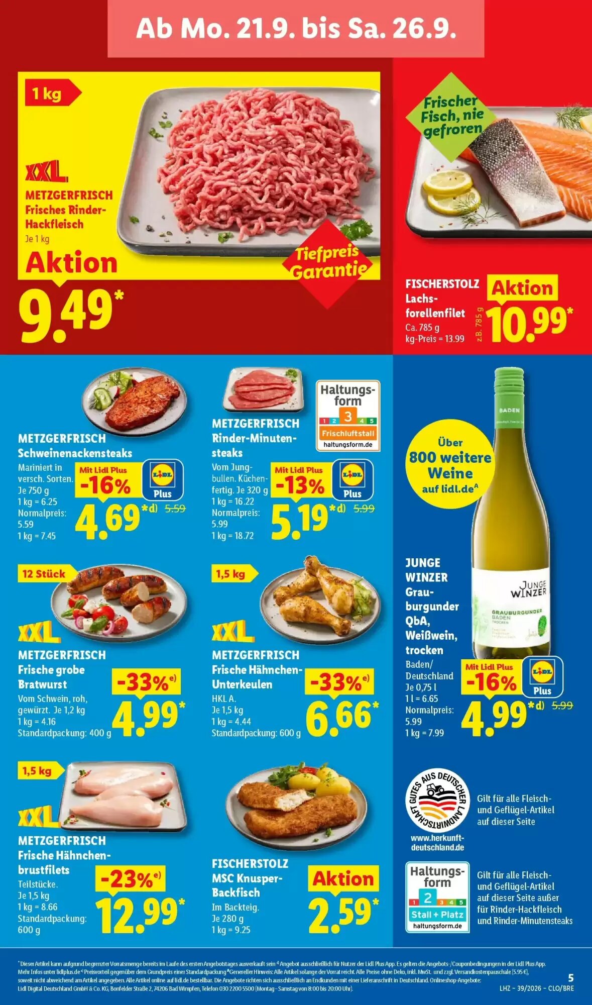 Lidl Prospekt (ab 20.09.2026) zum Blättern - Seite 11