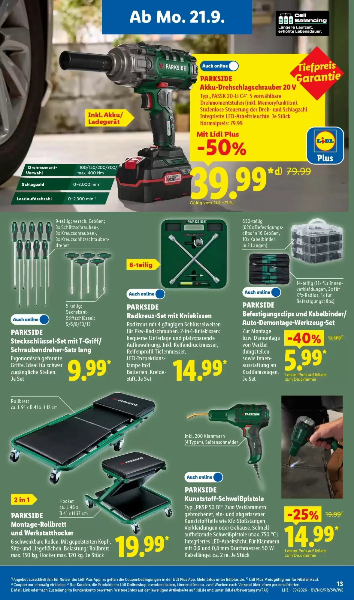 Lidl Prospekt (ab 20.09.2026) zum Blättern - Seite 25