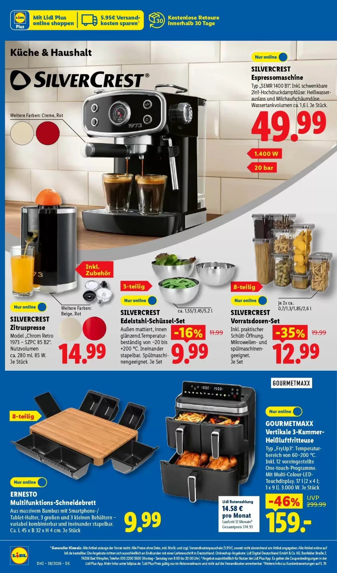 Lidl Prospekt (ab 20.09.2026) zum Blättern - Seite 46