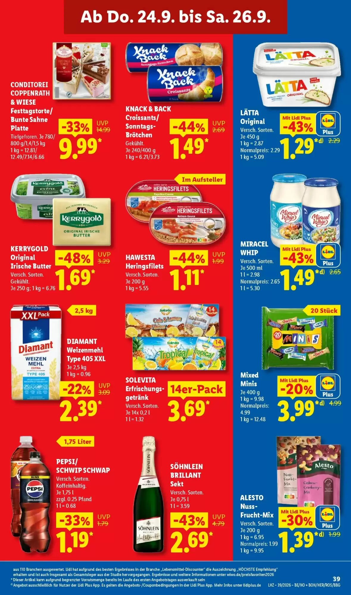 Lidl Prospekt (ab 20.09.2026) zum Blättern - Seite 61