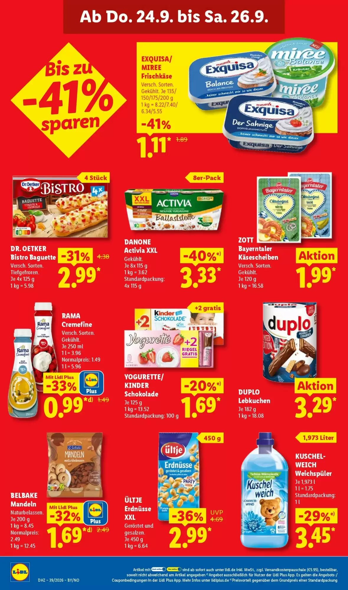 Lidl Prospekt (ab 20.09.2026) zum Blättern - Seite 62