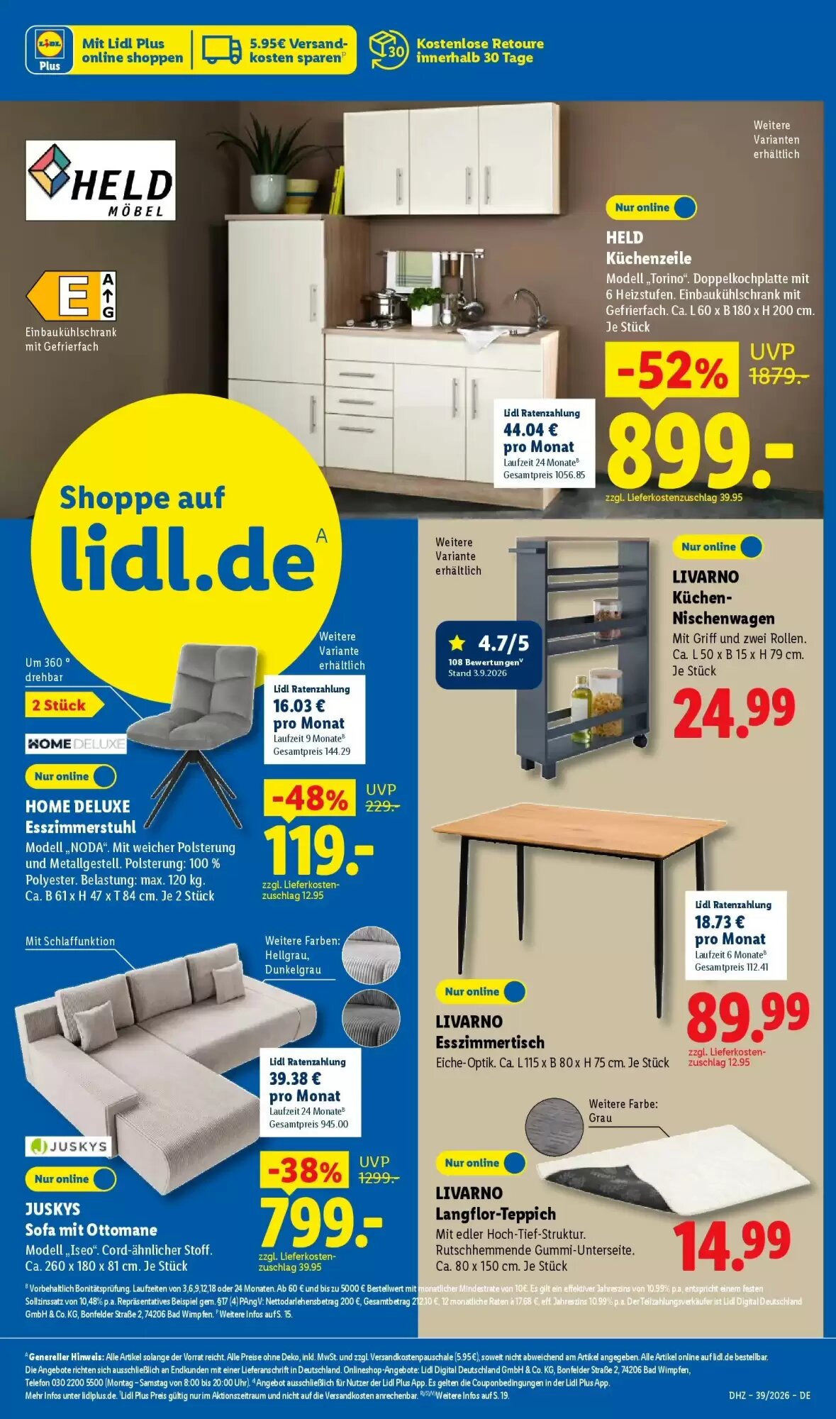 Lidl Prospekt (ab 20.09.2026) zum Blättern - Seite 9