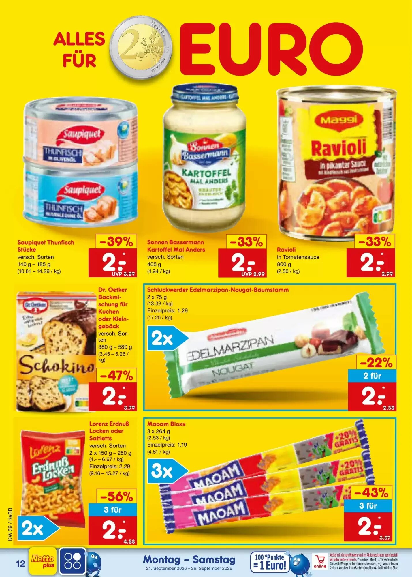 Netto Marken-Discount Prospekt (ab 20.09.2026) zum Blättern - Seite 20