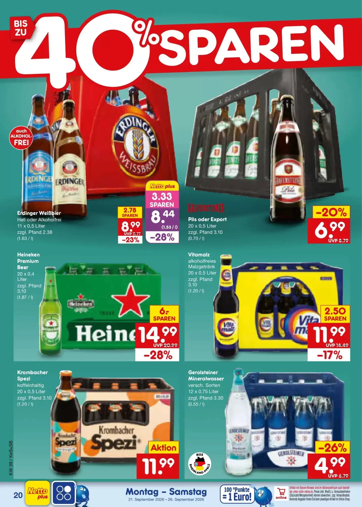 Netto Marken-Discount Prospekt (ab 20.09.2026) zum Blättern - Seite 28