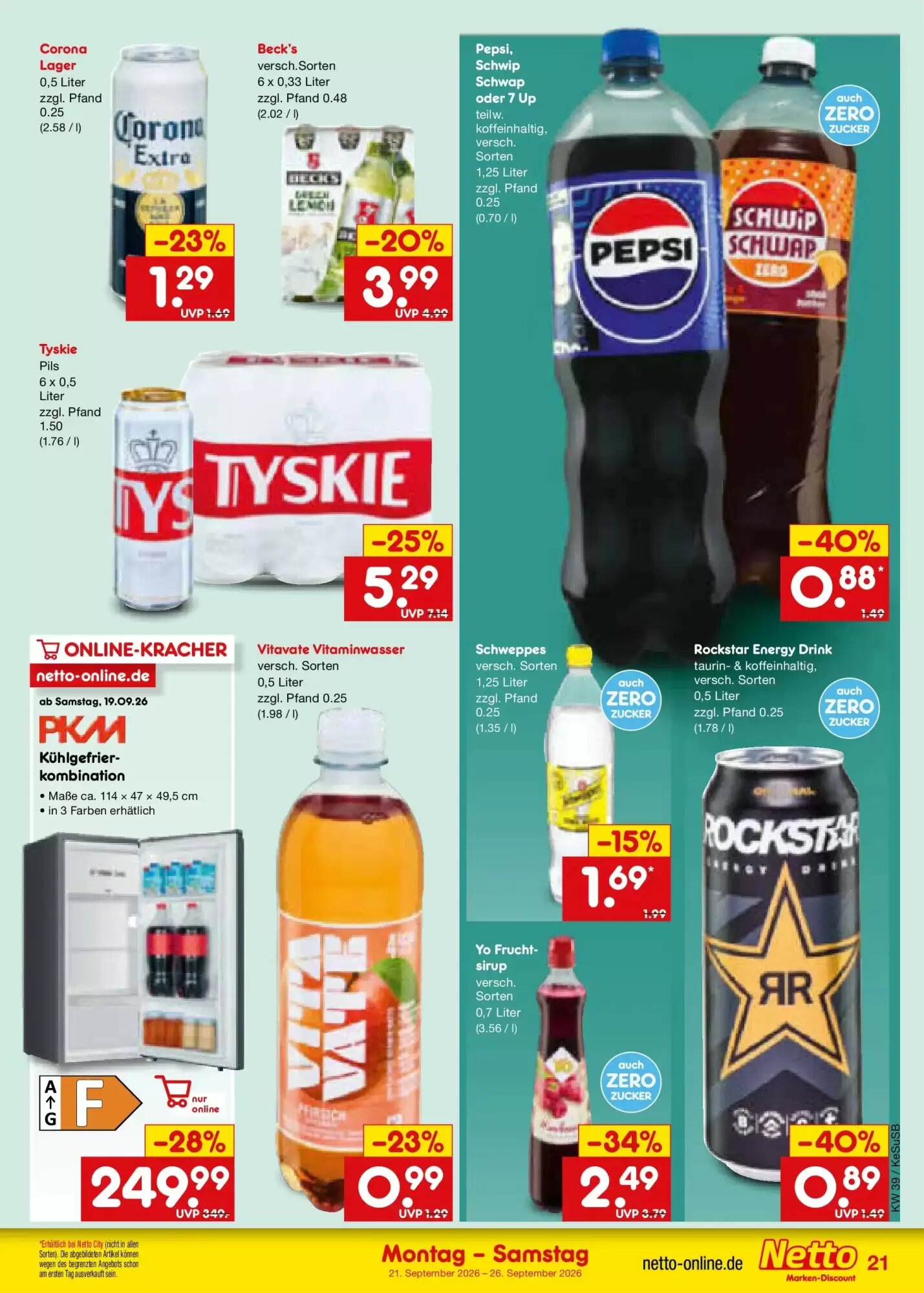 Netto Marken-Discount Prospekt (ab 20.09.2026) zum Blättern - Seite 29