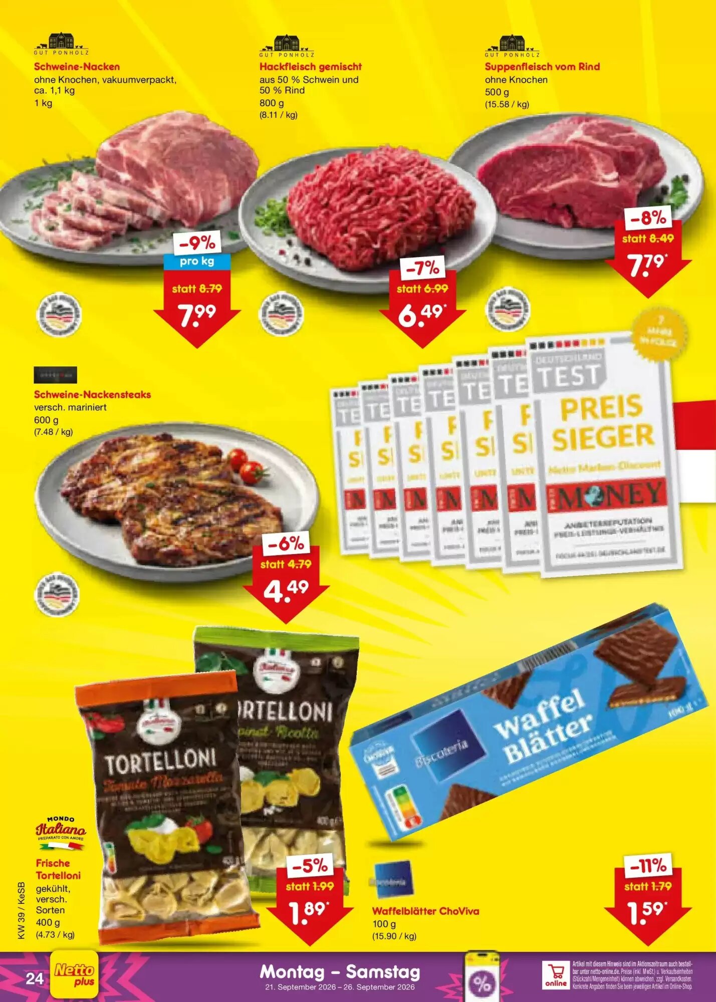 Netto Marken-Discount Prospekt (ab 20.09.2026) zum Blättern - Seite 36